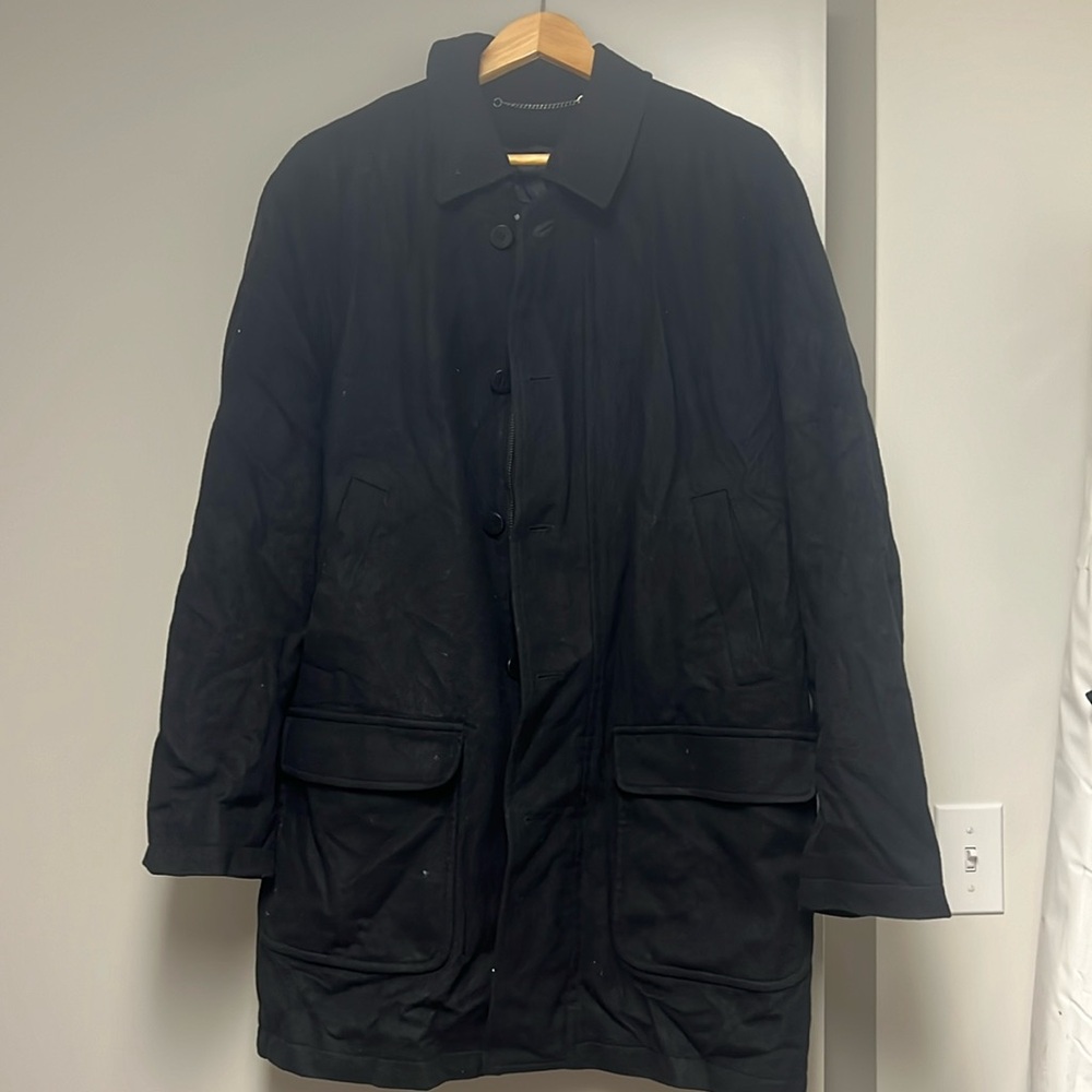 David Cenci Virgin Wool with Cashmere Coat